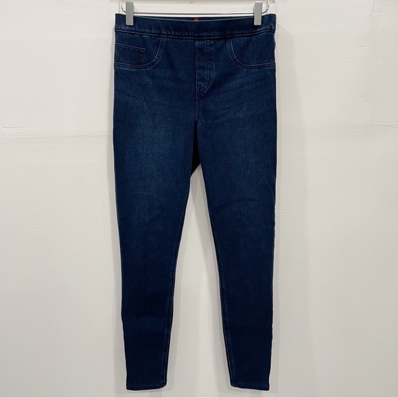 Spanx Denim Jean-Ish Legging Skinny Pants Medium - Picture 1 of 10